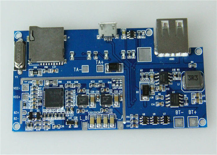 Blauw de Assemblageprototype van PCB van SMT Multilayer HDI voor Driverless